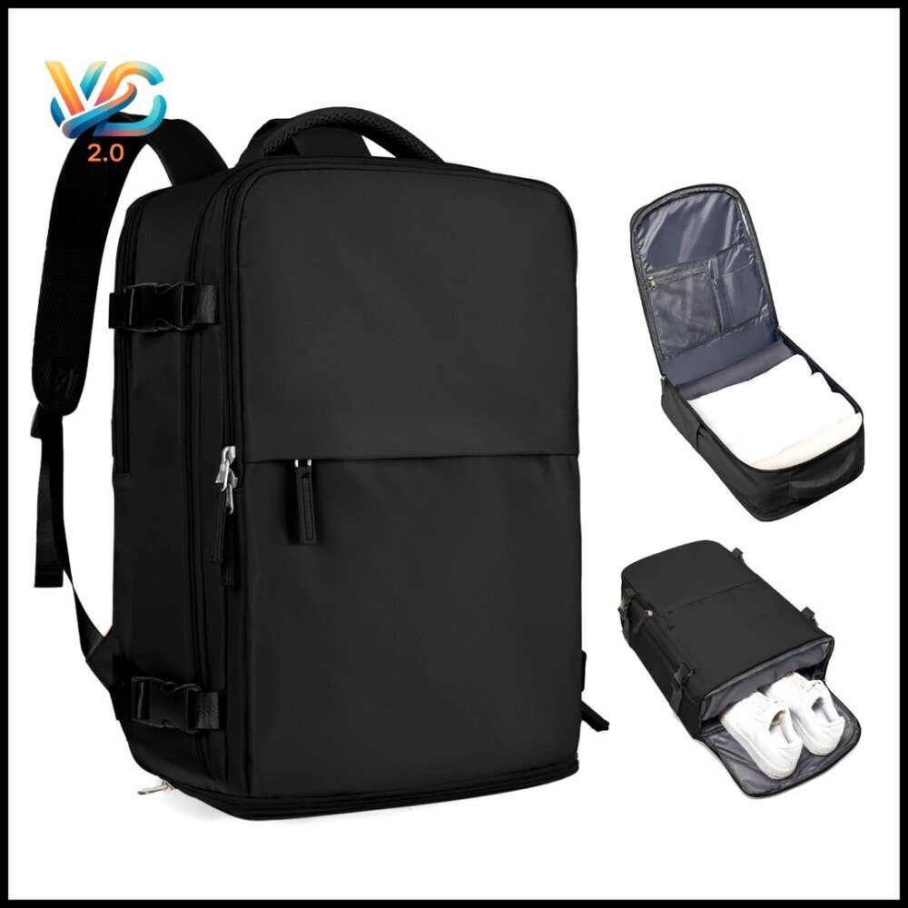 Travel Backpack Airline Approved Waterproof Daypack Casual Hiking Minimal